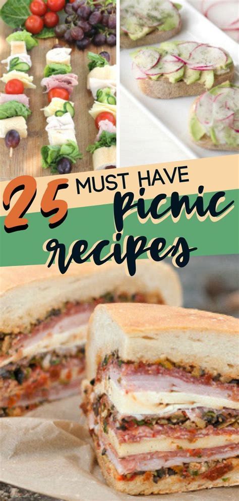 Must Have Picnic Recipes Easy Picnic Food Picnic Foods Picnic Food