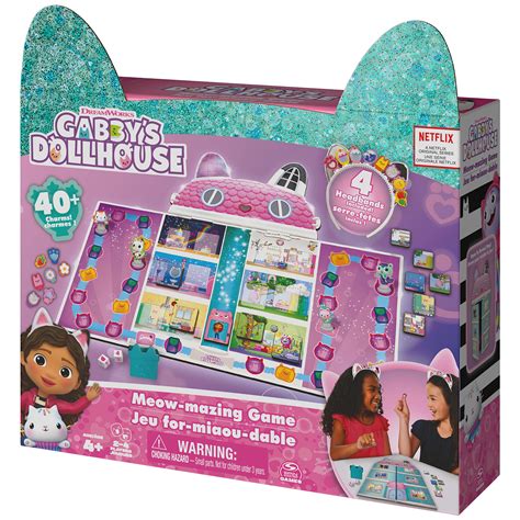 Buy Gabbys Dollhouse Meow Mazing Board Game Based On The Dreamworks