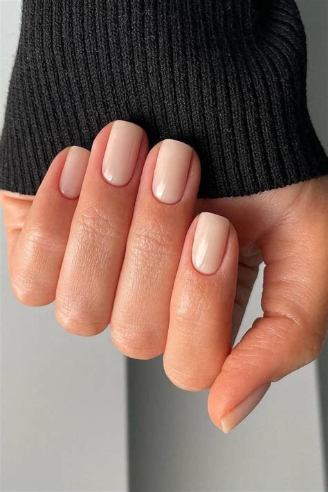 47 Chic Beautiful Nude Nails For A Classy Manicure