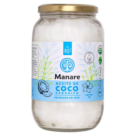 Ripley ACEITE DE COCO ORGÁNICO 1LT