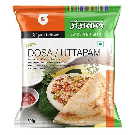 Gangwal Dosa Mix 500 GM Dosa Uttapam Instant Mix Authentic South