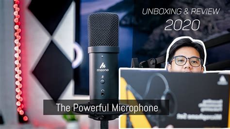 MAONO AU PM401 USB Condenser Mic Kit Unboxing And Review 2020 YouTube