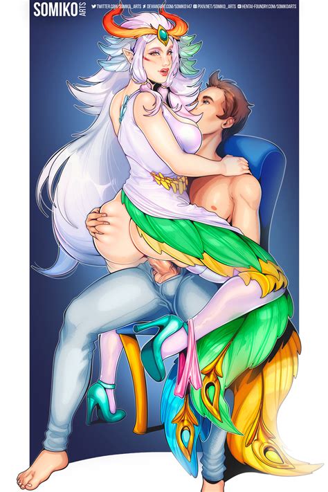 Anivia By SomikoArts Hentai Foundry