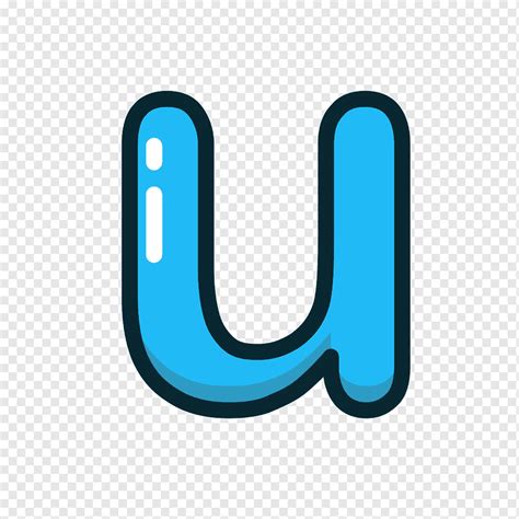 Ikon Biru Huruf Huruf Kecil U Huruf Dan Angka Png Pngwing | The Best ...