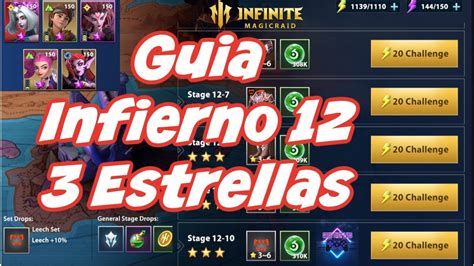 Infinite Magicraid Guia Como Vencer Piso Campana Infierno