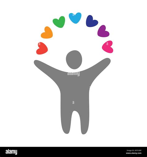 Sign A Man Love Peace Stock Vector Image And Art Alamy
