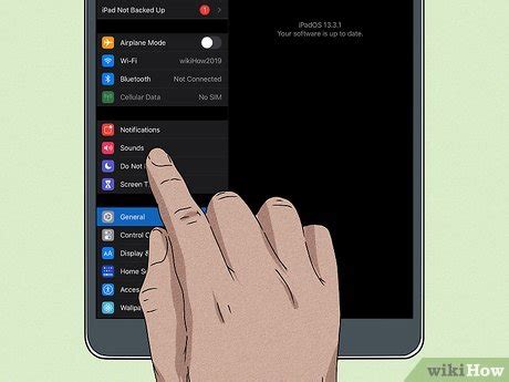 how to put my ipad on silent