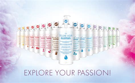 Eis Deluxe Aqua Gleitgel Gleitmittel F R Analverkehr Sex Wasserbasiertes Gleitgel F R