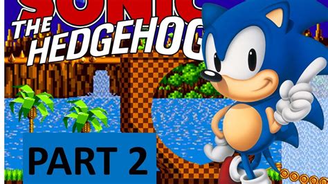 Lets Play Sonic The Hedgehog For Sega Mega Drive Part 2 Final Part