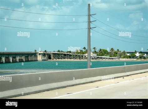 Overseas Highway Bridge in Florida Key, Islands Stock Photo - Alamy