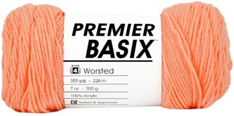 Premier Yarns Basix Yarn-Peach, 1 - Kroger