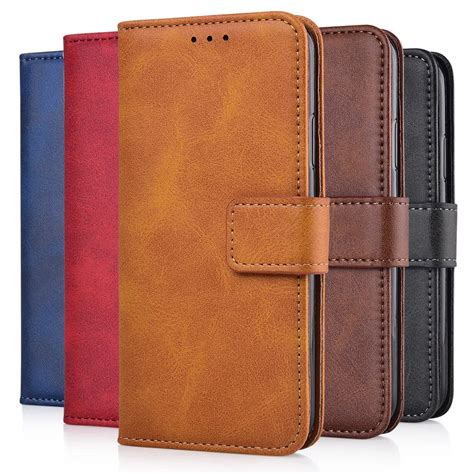 Leather Wallet Flip Case For Asus Zenfone Max M Zb Kl Zb Kl Zb