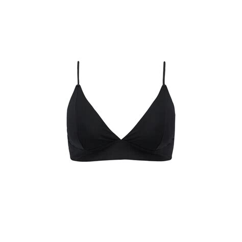 Top Bikini Barts Solid Bralette Black Mujer Deportes Moya