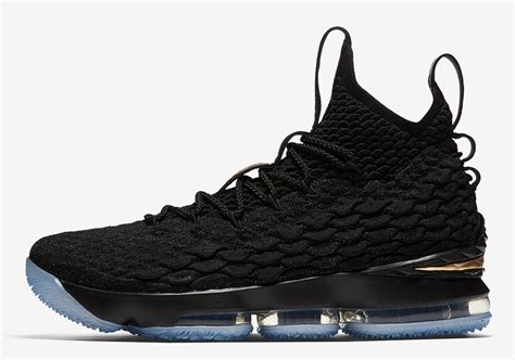 Nike Lebron 15 Black Gold 897648 006 Release Details Official Photos