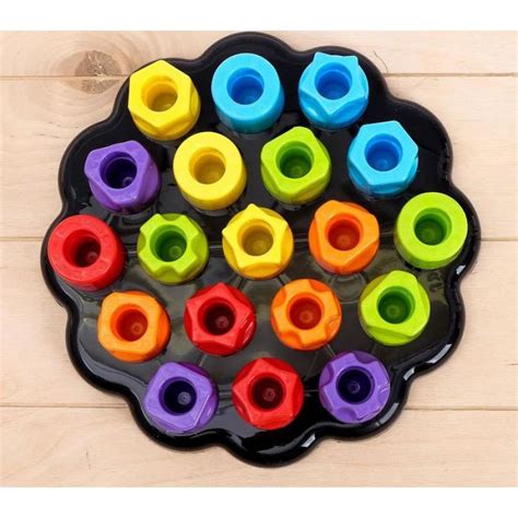 Развивающая игрушка Пирамидка-мозаика