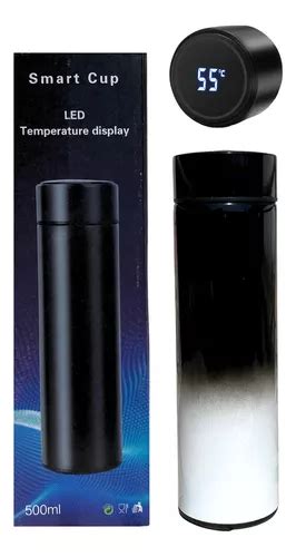 Termo 500ml Acero Inoxidable Con Indicador Temperatura Led Meses Sin