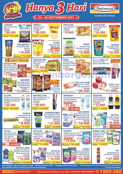 Katalog Promo Jsm Indomaret Terbaru September Sopasti