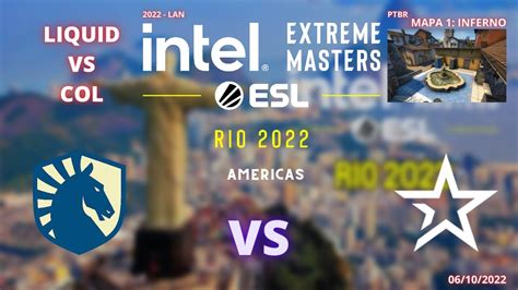 LIQUID VS COMPLEXITY INFERNO MAPA 1 MD3 PTBR IEM ROAD TO RIO