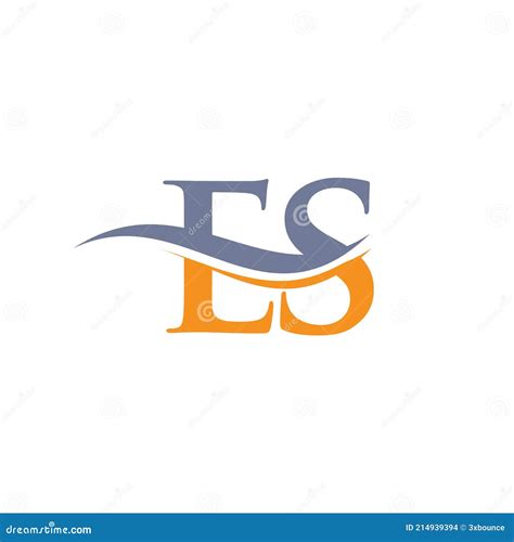 ES Letter Linked Logo For Business And Company Identity Initial Letter