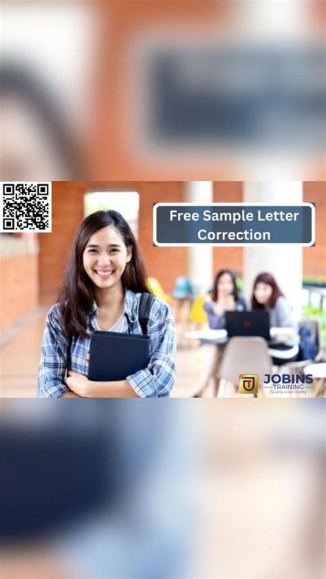 sample letter correction lettering quick