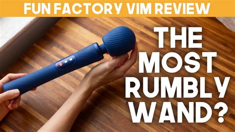 Fun Factory Vim Review Is It The Most RUMBLY Wand YouTube