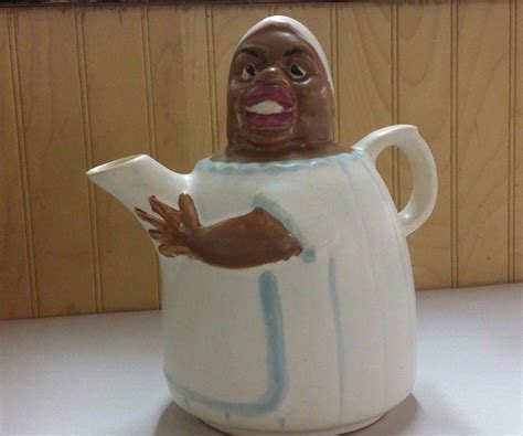 Rare Weller Pottery Syrup Jug Black Americana Mammy Excellent Condition 1815794047