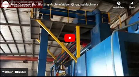 Gas Cylinder Shot Blasting Machine Qingdao Qinggong Machinery Co Ltd