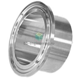 NK-PBre40/4 - Приварной патрубок Clamp DIN, AISI 304, DN40 – купить в ...
