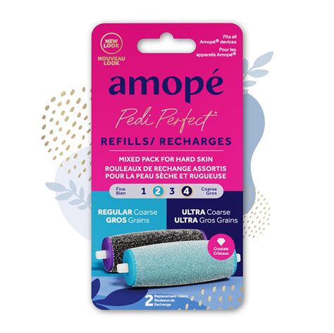 Amope Pedi Perfect Electric Callus Remover Foot File Roller Head