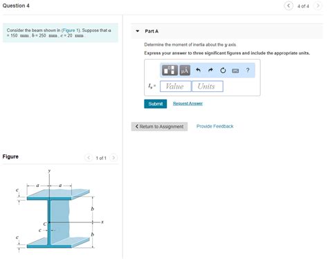 Solved Question 4 4 of 4 Consider the beam shown in (Figure | Chegg.com