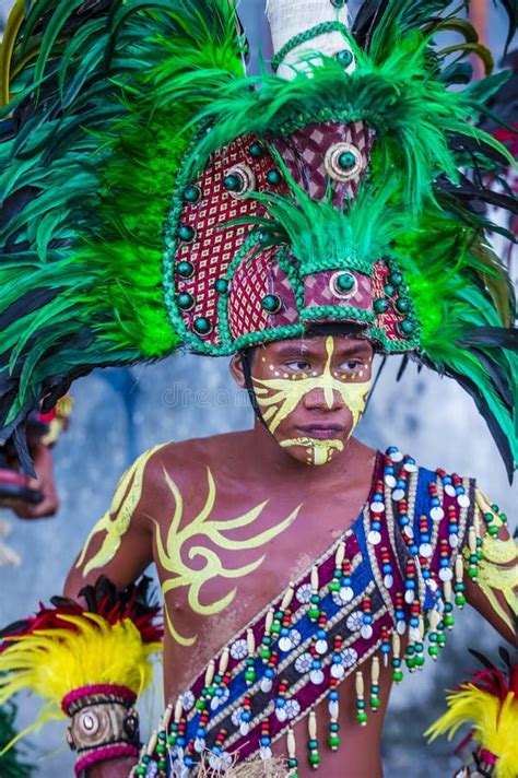 2018 Dinagyang Festival Editorial Photo Image Of Masquerade 110392616