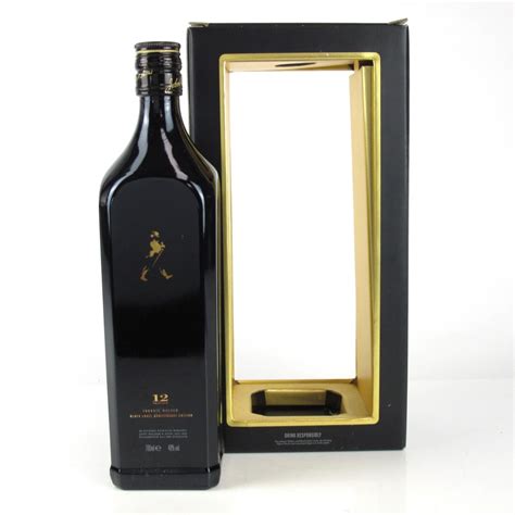 Johnnie Walker 12 Year Old Black Label Anniversary Edition Whisky