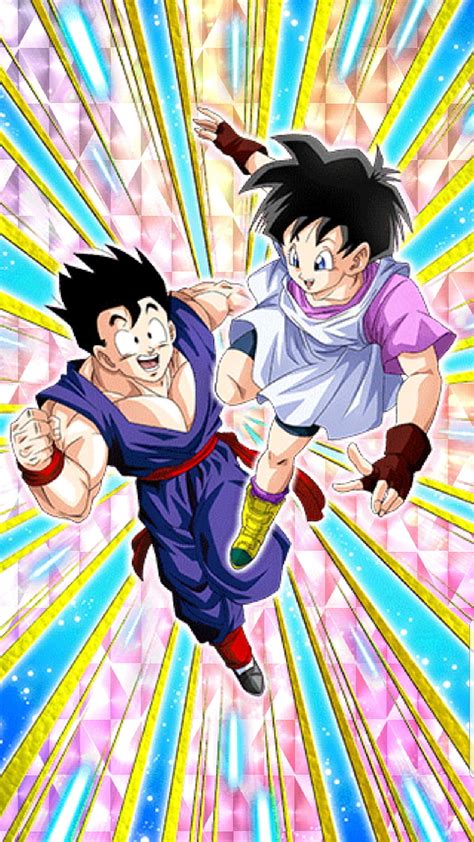 Gohan And Videl Anime Buu Dokkan Dragonball Dragonballz Saga Video Waifu Hd Phone