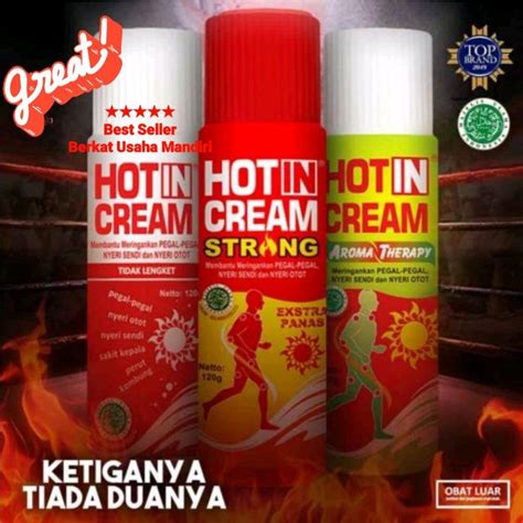Jual Hot In Cream Strong Botol Terlaris Termurah Garansi Ori Shopee Indonesia