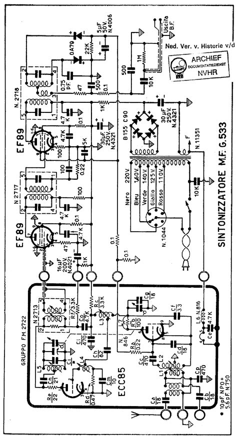 Geloso G533 Fm Receiver With Fm2722 Sch Service Manual Download