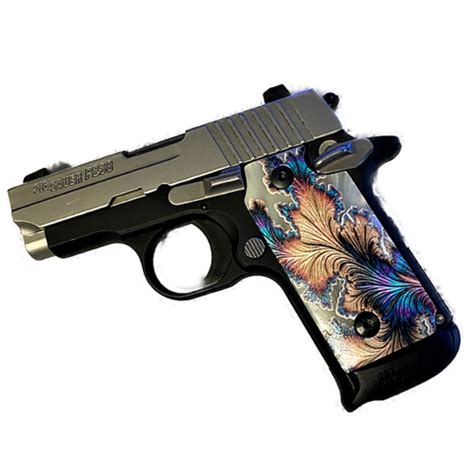 Sig Sauer P238 Custom Uv Printed Floral Print Grips Premiumgrips