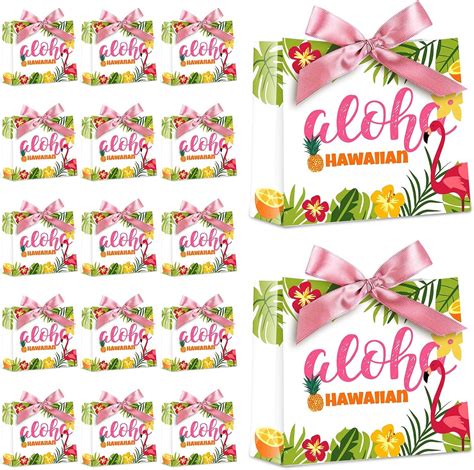 Amazon Chuangdi Pcs Hawaiian Gift Bags Luau Party Favor Bags