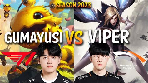 T1 Gumayusi Vs HLE Viper Gumayusi KOG MAW Vs Viper KAI SA ADC Patch