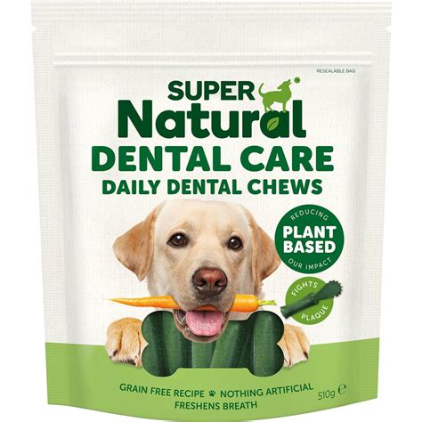 Super Natural Dental Care Daily Dental Chews Dog Treats 510g Woolworths