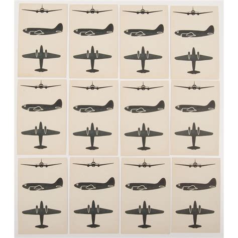 Wwii Aircraft Identification Chart
