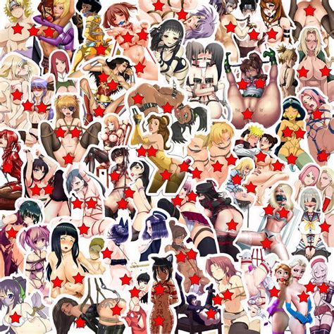 Amazon 50PCS Sexy Anime Sticker Hentaii Stickers Hentai Stickers Waterproof For Water