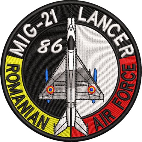 Emblema Mig 21 Lancer Romanian Air Force