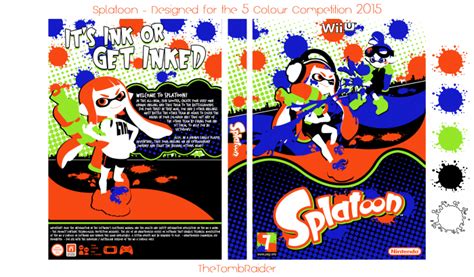 Splatoon Wii U Box Art Cover By Thetombraider