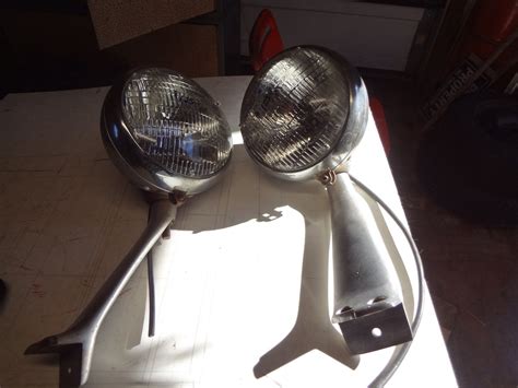 Hot Rod Headlights And Stands The H A M B