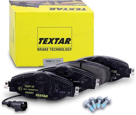 Amazon.com: Textar Pastillas de freno, 2568301, delanteras, pastillas ...
