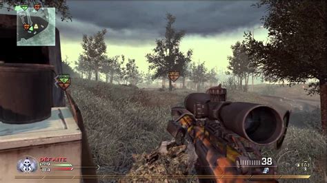 MW2 35 10 Au Barrett Cal 50 Sur Wasteland HD YouTube