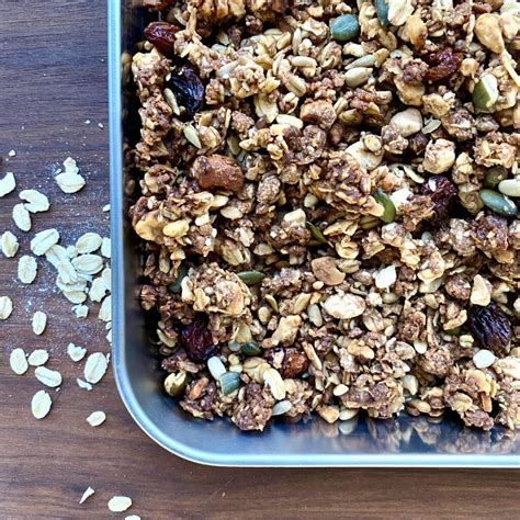 Weltbestes Granola mit Zimt und Nüssen food up your day