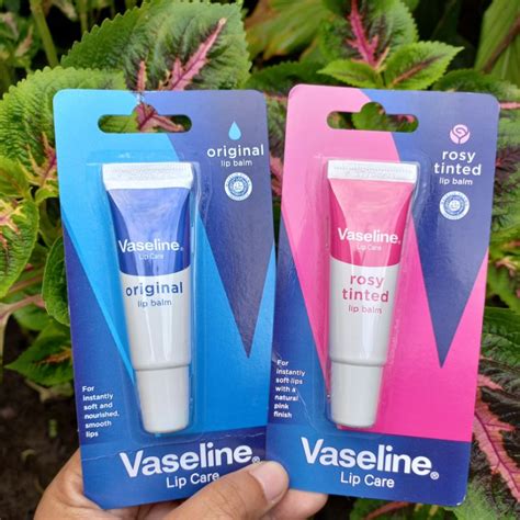 Jual Vaseline Lip Balm Pelembab Pencerah Bibir Original Rosy