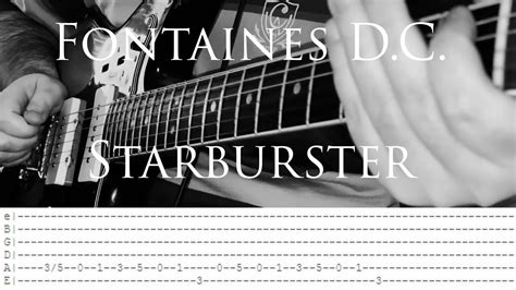 Fontaines D C Starburster Guitar Tabs YouTube