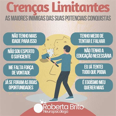 O Que São Crenças Limitantes - Crenças limitantes - As suas maiores inimigas - Roberta Brito ...